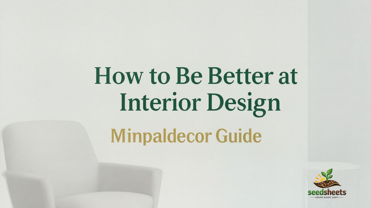 How to Be Better at Interior Design Mintpaldecor Guide