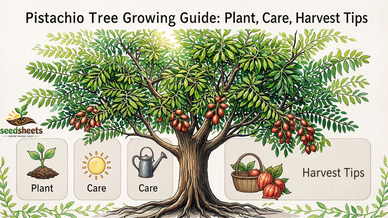 Pistachio Tree Growing Guide Plant, Care, Harvest Tips