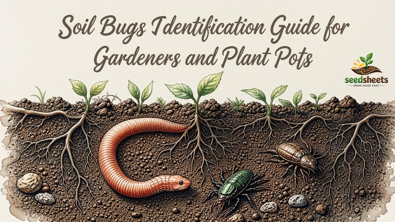 Soil Bugs Identification Guide for Gardeners and Plant Pots