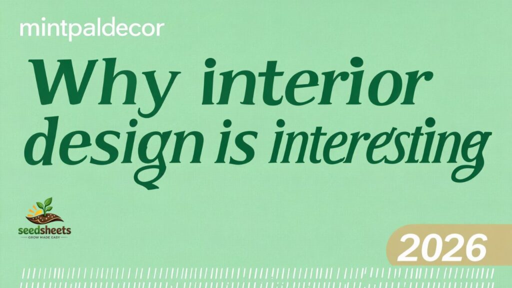 Why interior design is interesting mintpaldecor Guide 2026