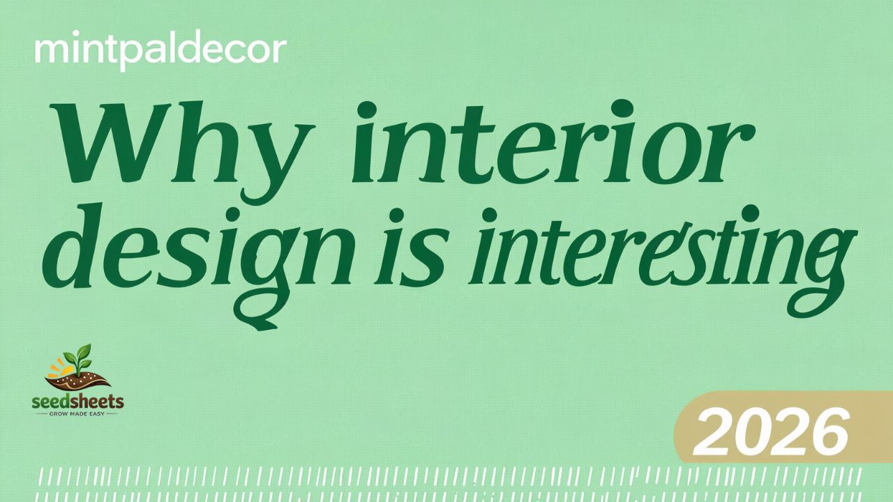 Why interior design is interesting mintpaldecor Guide 2026